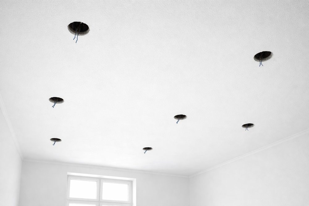 Vorher - Elektroinstallation (KI-generiertes Beispielbild)